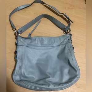 Coach leather bag 2 straps shoulder and crossbody